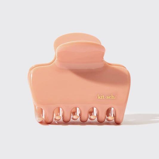 Holiday Plastic Claw Clip in Rosewood