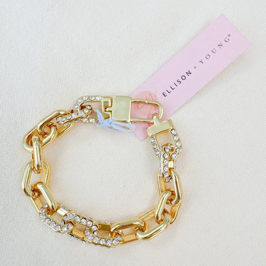 Chic And Sparkle Chain Bracelet