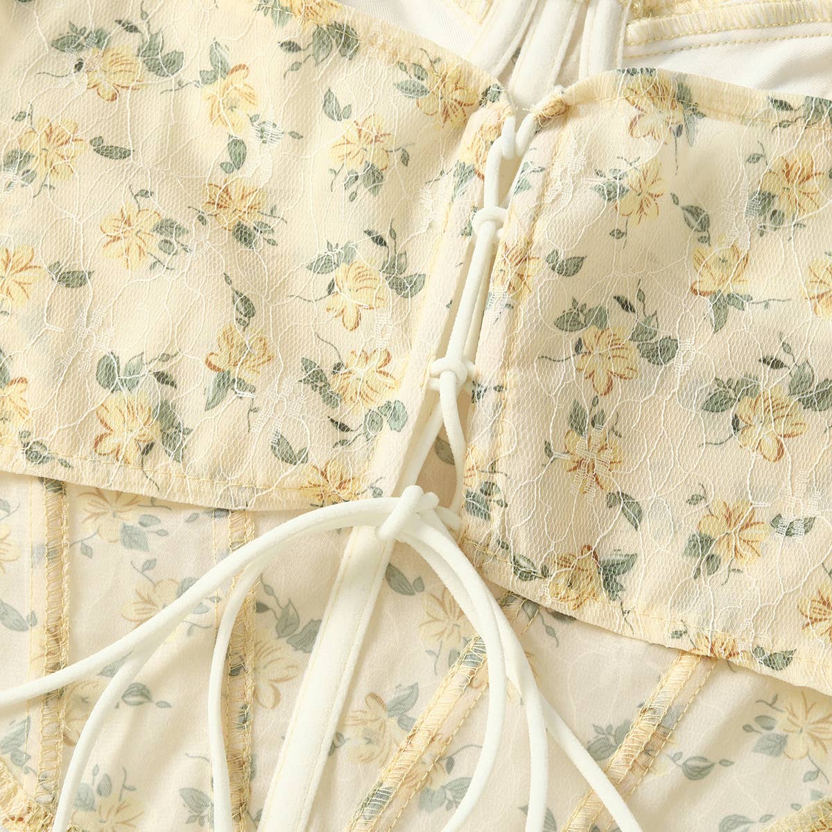 Spring Floral Corset
