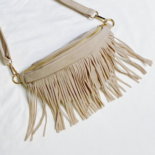 Fringed Or Not Sling Bag – Convertible Western Sling
