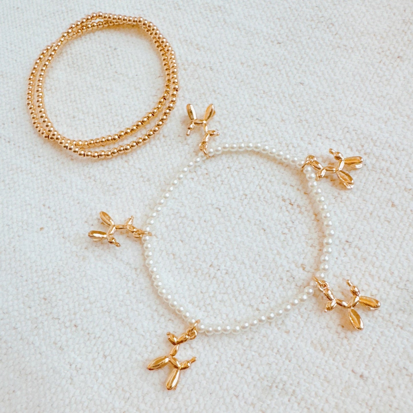 Balloon Puppy Stretch Bracelet Set Of 3