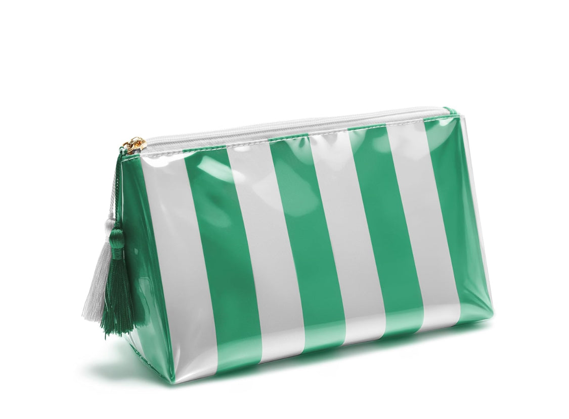 Waterproof Striped Bag - Green