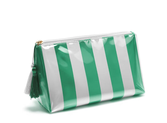 Waterproof Striped Bag - Green