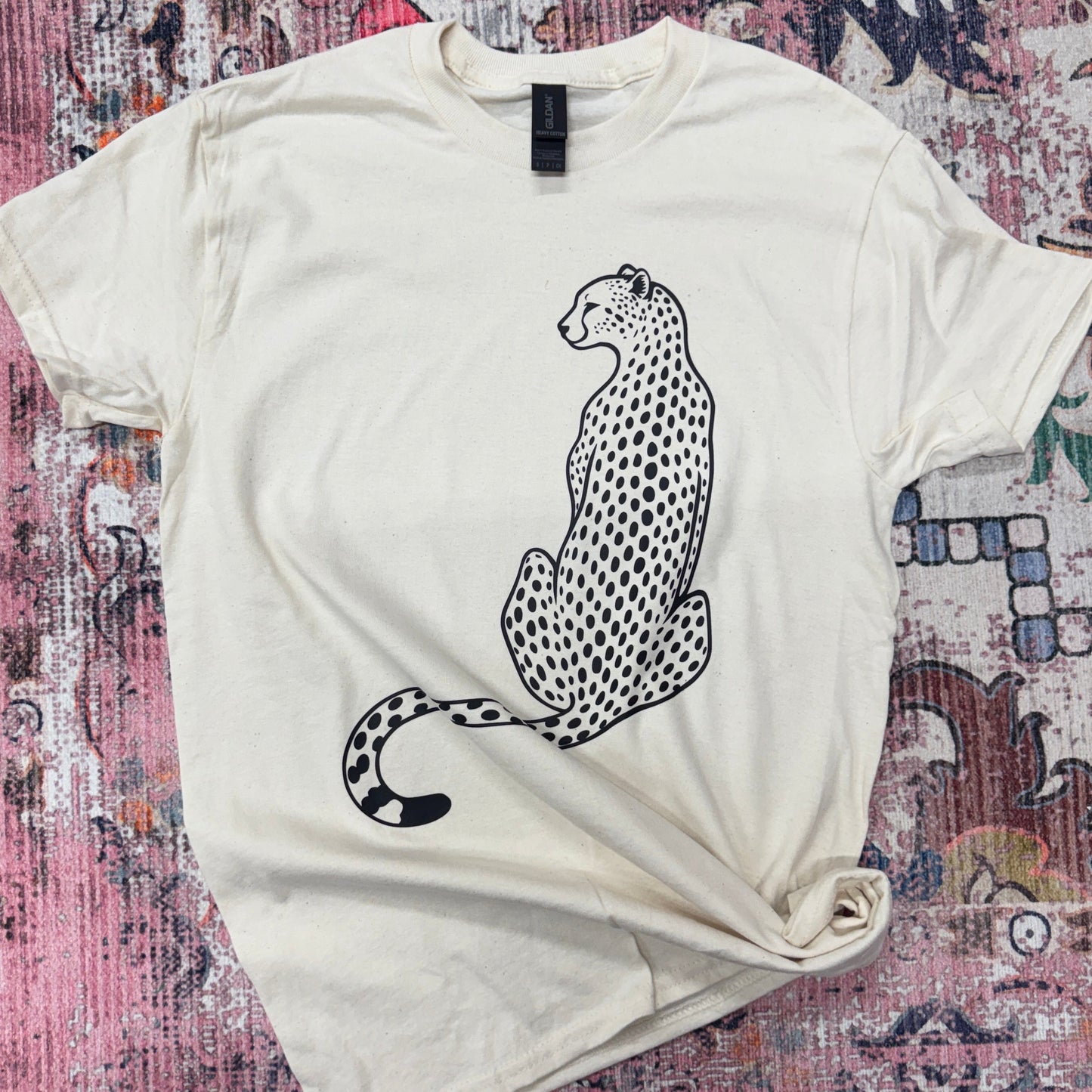 *Luxury Cheetah Graphic Tee