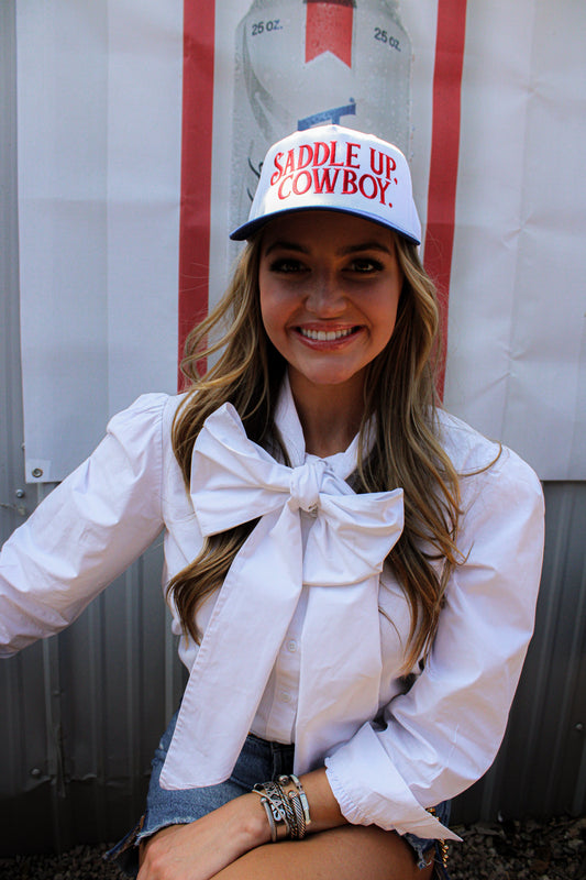 SADDLE UP, COWBOY HAT