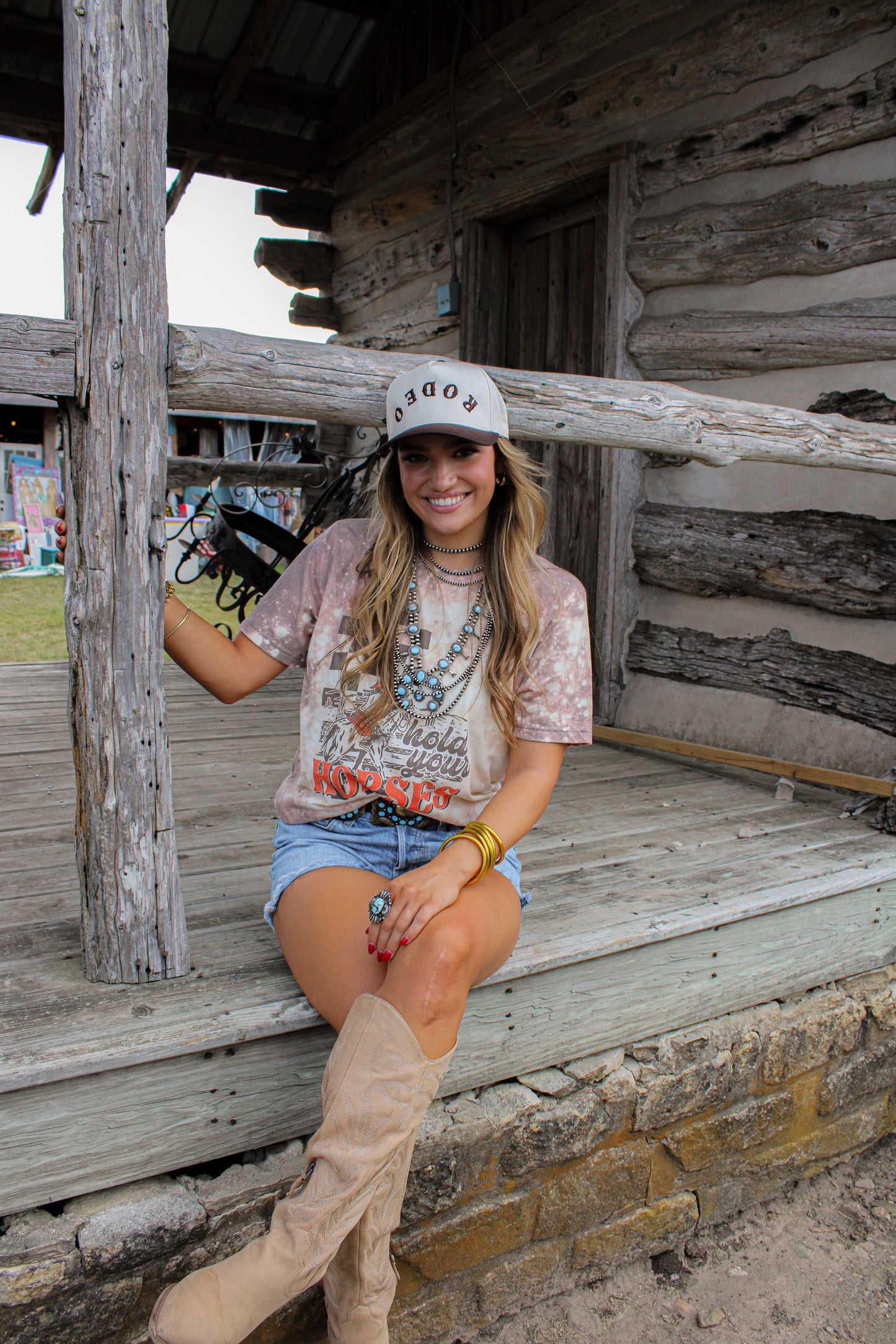 HOLD YOUR HORSES TEE