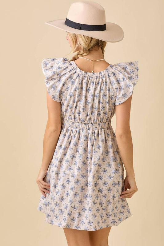Harley Mini Dress With Bubble Sleeve