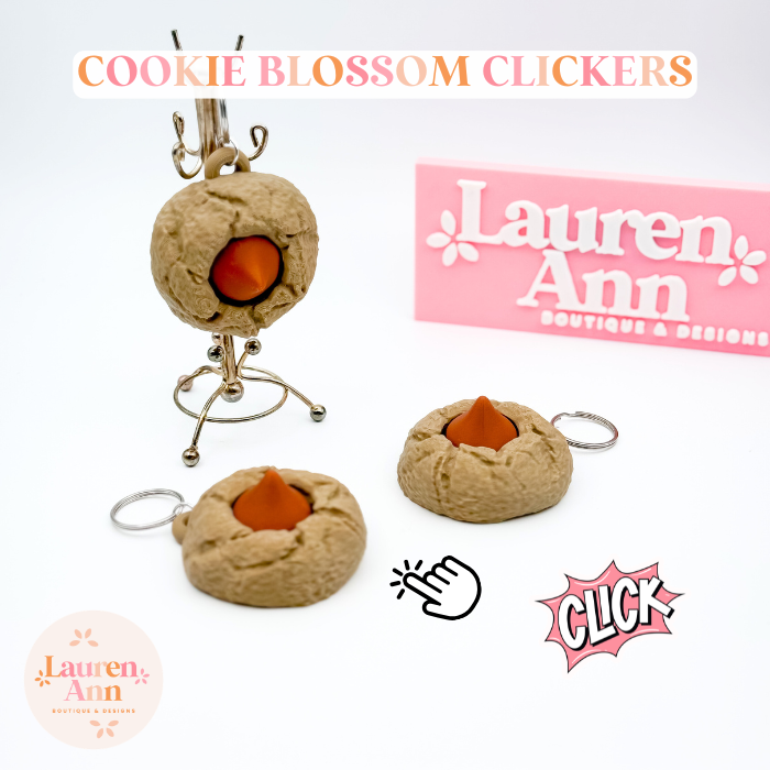 PEANUT BUTTER BLOSSOM COOKIE CLICKER FIDGETS – LIMITED DROP! 🍪✨