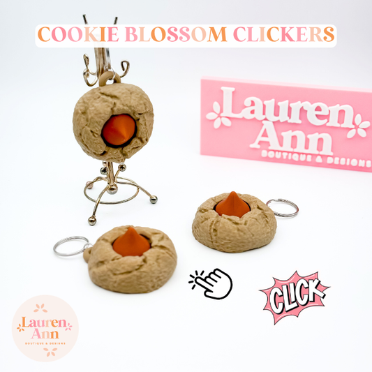 PEANUT BUTTER BLOSSOM COOKIE CLICKER FIDGETS – LIMITED DROP! 🍪✨