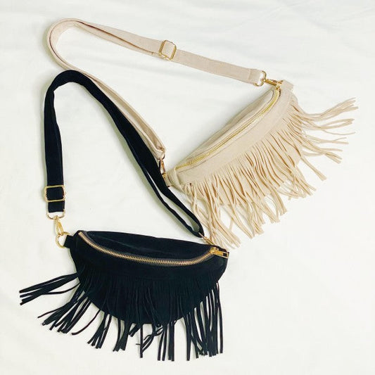 Fringed Or Not Sling Bag – Convertible Western Sling